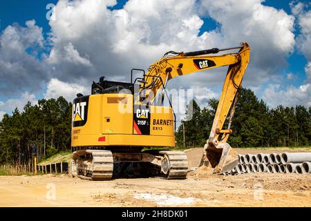 Augusta, GA USA - 07 01 21: Baustelle Stockfoto