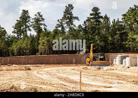 Augusta, GA USA - 07 01 21: Baustelle Stockfoto