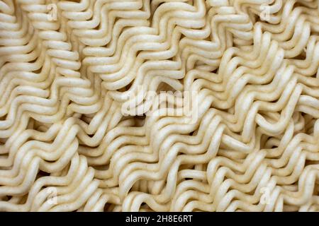 Sofort Noodle oder Ramen Nahaufnahme Stockfoto