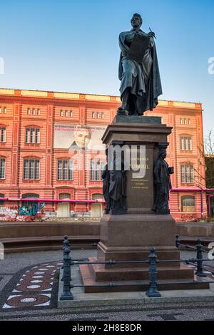 Schinkel-Denkmal, Schinkelplatz, Berlin, Deutschland Stockfoto