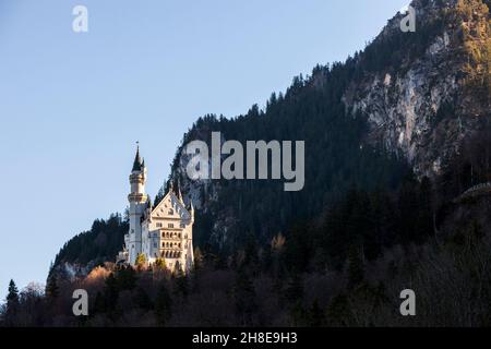 Schloss neuschwanstein in bayern deutschland Stockfoto