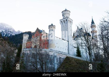 Schloss neuschwanstein in bayern deutschland Stockfoto