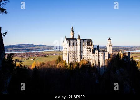 Schloss neuschwanstein in bayern deutschland Stockfoto