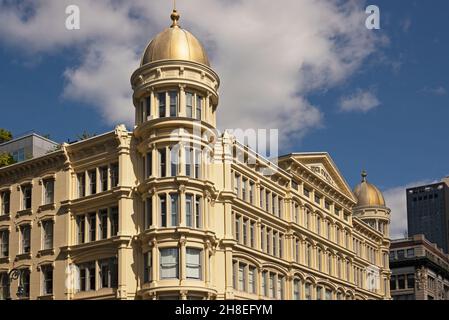 Das Hugh O'Neill-Gebäude war ein Kaufhaus im Flatiron-Viertel von Manhattan NYC Stockfoto