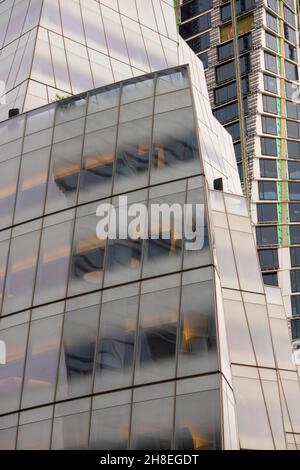 Gebäude von Jean Nouvel und Frank Gehry in Chelsea Manhattan NYC Stockfoto