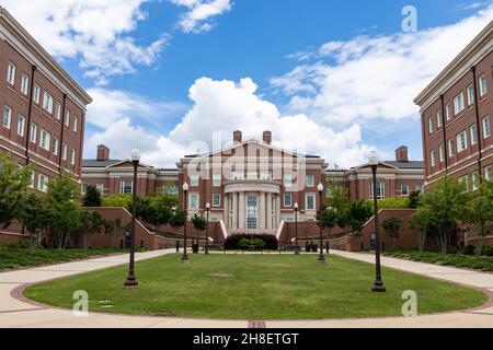 AUBURN ALABAMA, USA - 18. JUNI 2020 - Blick auf die McCartney-Terrasse von Carroll Commons auf dem Campus der Auburn University Stockfoto