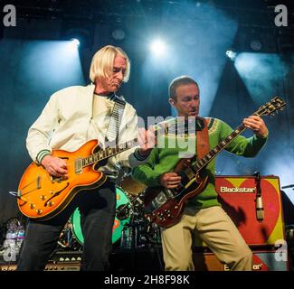 Paul Weller auf der Bühne im Barrowland Ballroom Glasgow Stockfoto