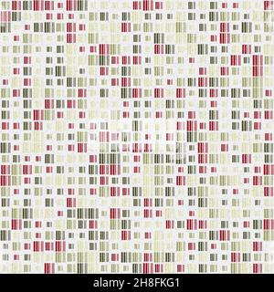 Abstrakte geometrische generative Illustrationen Stock Vektor