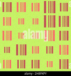 Abstrakte geometrische generative Illustrationen Stock Vektor