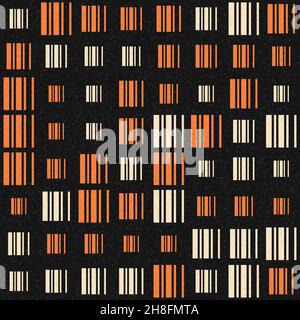 Abstrakte geometrische generative Illustrationen Stock Vektor