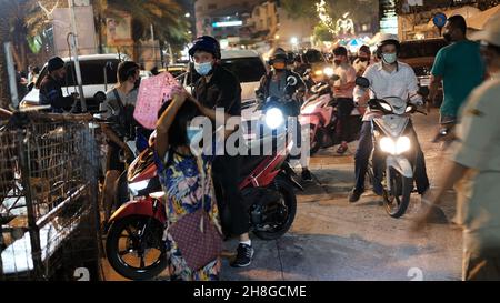 Pattaya Music Festival 2021 Beach Road Stockfoto