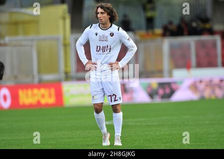 Alessandro Cortinovis Spieler von Reggina, während des Spiels der italienischen Serie A Meisterschaft zwischen Benevento gegen Reggina, Endergebnis Benevento 4, Stockfoto