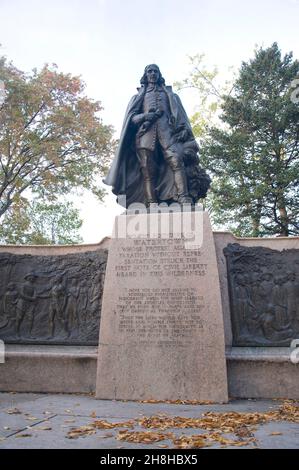 Gründer Denkmal Watertown, Masse Stockfoto