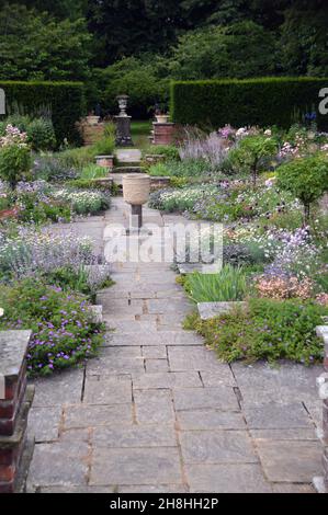 Sylvia's Garden in Newby Hall & Gardens, Ripon, North Yorkshire, England, Großbritannien Stockfoto