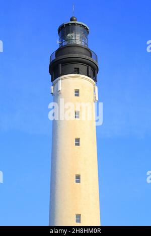 Frankreich, Pyrenees Atlantiques, Baskenland, Biarritz, Pointe Saint Martin, Der Leuchtturm von 1834 Stockfoto