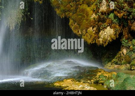 Frankreich, Aveyron, Salles-la-Source Stockfoto