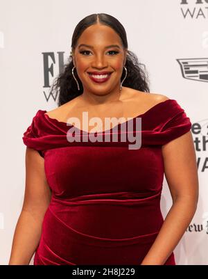 29. November 2021, New York, New York, USA: Leigh Davenport nimmt an den Gotham Awards 2021 in der Cipriani Wall Street Teil (Foto: © Lev Radin/Pacific Press via ZUMA Press Wire) Stockfoto