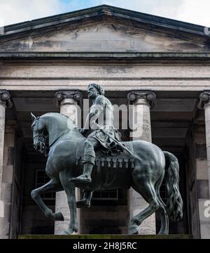 Charles II. In Edinburgh Stockfoto