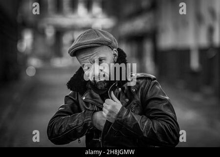 Shantel richtiger Name Stefan Hantel vom Bucovina Club Orkestar in Hamburg , Deutschland , Europa. Stockfoto