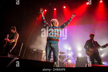 Bournemouth, Großbritannien, 30. November 2021. The Charlatans at the O2 Academy, Bournemouth, UK.30. November 2021.Quelle: Charlie Raven/Alamy Live News Stockfoto