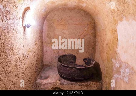 7. November 2021, Medina von Fez, Fes, USA: Aben Danan Synagogue interior located at Fez, Morocco, Africa (Bildquelle: © Walter G Arce SR Grindstone Medi/ASP via ZUMA Press Wire) Stockfoto