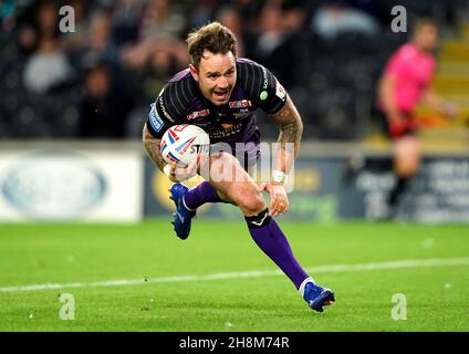 Aktenfoto vom 29-07-2021 von Richie Myler von Leeds Rhinos, der einen neuen Dreijahresvertrag mit den Nashörnern geschlossen hat, der ihn bis Ende 2024 bei Headingley halten wird. Ausgabedatum: Mittwoch, 1. Dezember 2021. Stockfoto