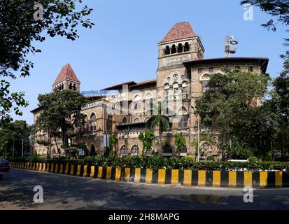 Architektonisches Gebäude von Bharat Sanchar Nigam aus britischer Zeit Stockfoto