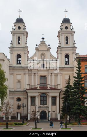 Kathedrale der seligen Jungfrau Maria in Minsk Stockfoto