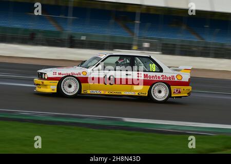 Mark Smith, Arran Moulton-Smith, BMW E30 M3, Historic Touring Car Challenge, HTCC, kombiniert mit der Tony Dron Trophy for Touring Cars, Autos, die sich auszeichnen Stockfoto