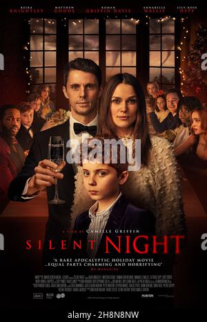 KEIRA KNIGHTLEY und MATTHEW GOODE in SILENT NIGHT (2021), Regie: CAMILLE GRIFFIN. Bild: Marv Films / Maven Screen Media / Album Stockfoto