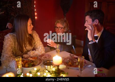 KEIRA KNIGHTLEY, MATTHEW GOODE und CAMILLE GRIFFIN in SILENT NIGHT (2021), Regie: CAMILLE GRIFFIN. Bild: Marv Films / Maven Screen Media / Album Stockfoto