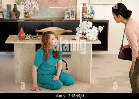 MIRANDA OTTO in THE UNUSUAL SUSPECTS (2021), Regie: NATALIE BAILEY und MELVIN J. MONTALBAN. Bild: Aquarius Films / Album Stockfoto