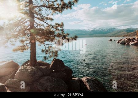 Tahoe See, Californa, USA Stockfoto