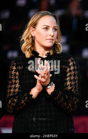 Margaux Pinot während des Paris Grand Slam 2021, Judo Event am 17. Oktober 2021 in der AccorHotels Arena in Paris, Frankreich - Foto Victor Joly / DPPI Stockfoto