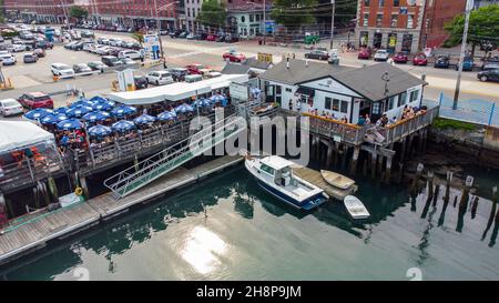 Portland Lobster Company, Portland, Maine, USA Stockfoto