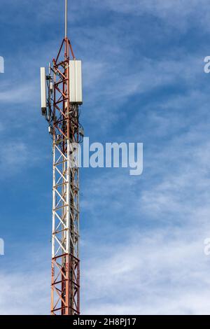 Cell Phone Tower Stockfoto