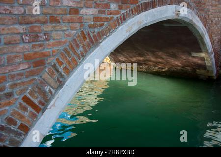 Condrückes from the Kanälen Venedigs Stockfoto