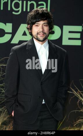 LONDO, GROSSBRITANNIEN - 30. Nov 2021: Will Sharpe nimmt an der britischen Premiere von 'Landscaper' in der Queen Elizabeth Hall am 30. November 2021 in London, England, Teil Stockfoto