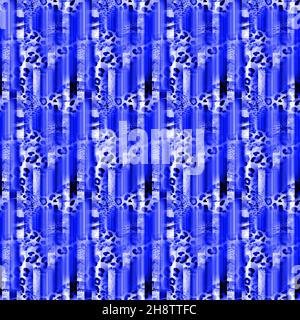Nahtloses Leopardenfellmuster. Modischer Hintergrund im wilden Leopardendruck. Modernes Panther Tiergewebe Textil-Druck-Design.Mode-Muster und Textil Stockfoto