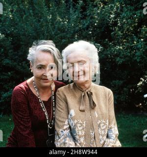 Mütter und Töchter, Sendereihe, Deutschland 1983, Gäste: Hannelore Schroth, Käthe Haack Stockfoto