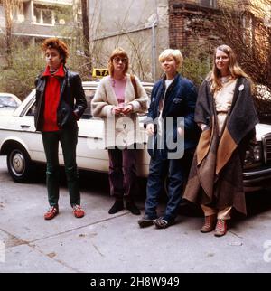 Mütter und Töchter, Sendereihe, Deutschland 1983, Gäste: Maritta Strasser, Ingrid Bührmann, Antonio Bührmann, Barbara Strasser Stockfoto