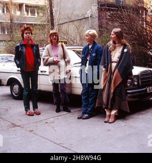 Mütter und Töchter, Sendereihe, Deutschland 1983, Gäste: Maritta Strasser, Ingrid Bührmann, Antonio Bührmann, Barbara Strasser Stockfoto