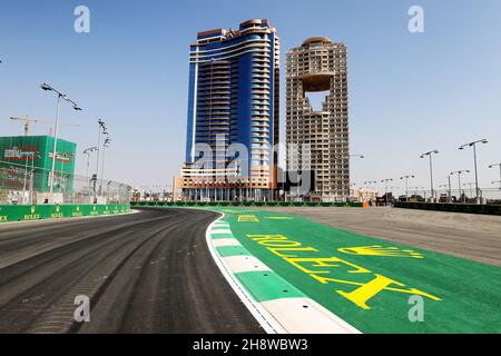 Dschidda, Saudi-Arabien. 02nd Dez 2021. Atmosphäre im Kreislauf. Großer Preis von Saudi-Arabien, Donnerstag, 2nd. Dezember 2021. Dschidda, Saudi-Arabien. Quelle: James Moy/Alamy Live News Stockfoto