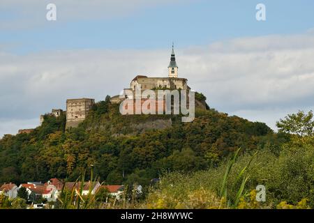 Österreich, Blick auf das Schloss im südlichen Burgenland Stockfoto