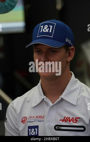 Jeddah, Saudi-Arabien. 02nd Dez 2021. 2nd. Dezember 2021, Jeddah Corniche Circuit, Jeddah, Formel 1 Grand Prix von Saudi-Arabien, im Bild Mick Schumacher (DEU), Haas F1 Team Credit: dpa/Alamy Live News Stockfoto