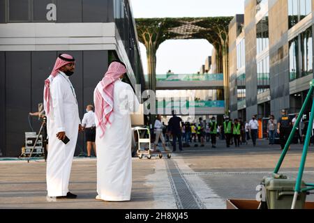 Dschidda, Saudi-Arabien. 2nd Dez 2021. Track Impression, F1 Grand Prix von Saudi-Arabien auf dem Jeddah Corniche Circuit am 2. Dezember 2021 in Jeddah, Saudi-Arabien. (Foto von HOCH ZWEI) Quelle: dpa/Alamy Live News Stockfoto