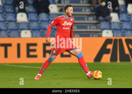 Reggio Emilia, Italien. 01st Dez, 2021. amir rrahmani (Napoli) während US Sassuolo gegen SSC Napoli, italienische Fußballserie A Spiel in Reggio Emilia, Italien, Dezember 01 2021 Quelle: Independent Photo Agency/Alamy Live News Stockfoto