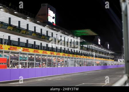 Dschidda, Saudi-Arabien. 2nd Dez 2021. Track Impression, F1 Grand Prix von Saudi-Arabien auf dem Jeddah Corniche Circuit am 2. Dezember 2021 in Jeddah, Saudi-Arabien. (Foto von HOCH ZWEI) Quelle: dpa/Alamy Live News Stockfoto