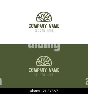 Abstraktes, elegantes Design mit Blumen-Logo und Symbolen. Universelles kreatives Premium-Symbol. Stock Vektor