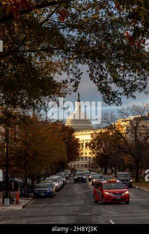 Washington, DC - das US-Kapitolgebäude. Stockfoto